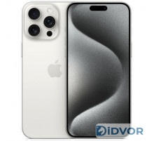 Смартфон Apple iPhone 15 Pro Max 256GB White Titanium (Белый Титан) SIM+eSIM