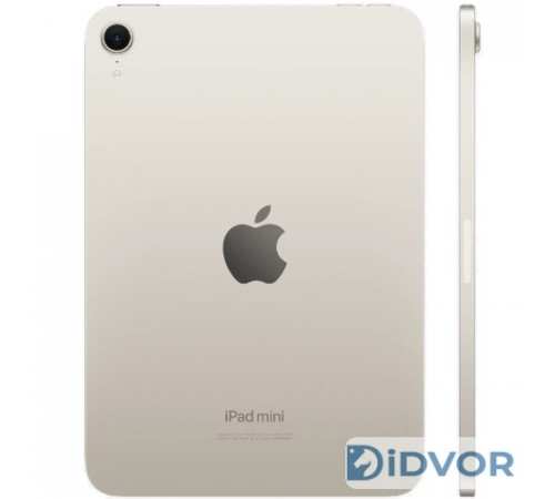 Apple iPad mini 7 (2024) 256Gb Wi-Fi Starlight (Сияющая