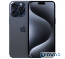 Смартфон Apple iPhone 15 Pro Max 512Gb Blue Titanium (Синий Титан) SIM+eSIM