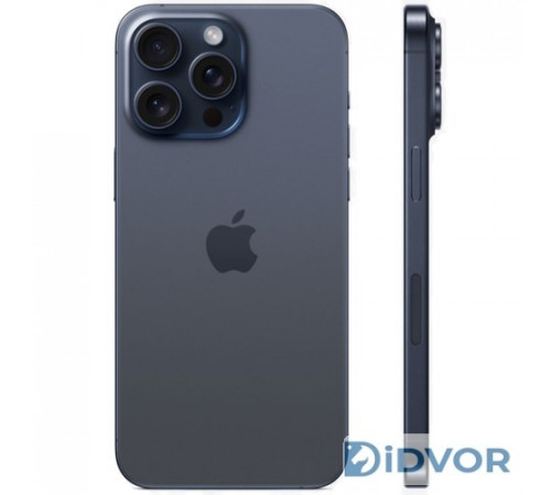 Apple iPhone 15 Pro Max 1Tb Blue Titanium (Синий Титан)