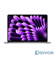 Ноутбук Apple MacBook Air 15 M3 (2024) Space Gray (Apple M3 8-CPU/15.3/16Gb/512Gb/10-GPU) MXD13