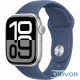 Apple Watch Series 10 (GPS) 42mm Silver Aluminum Case with Denim Sport Band