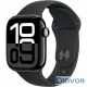 Apple Watch Series 10 (GPS) 42mm Jet Black Aluminum Case with Black Sport Band