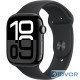 Apple Watch Series 10 (GPS) 46mm Jet Black Aluminum Case with Black Sport Band