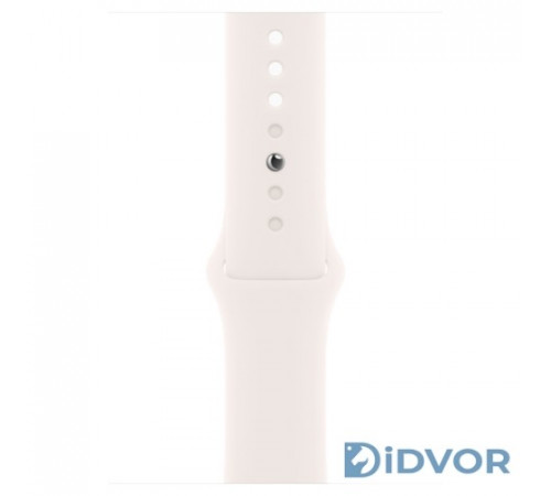 Apple Watch Series 10 (GPS) 46mm Rose Gold Aluminum Case with Light Blush Sport Band