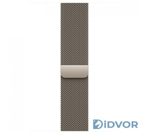 Apple Watch Series 11 (GPS+Cellular) 42mm Natural Titanium Case with Natural Milanese Loop