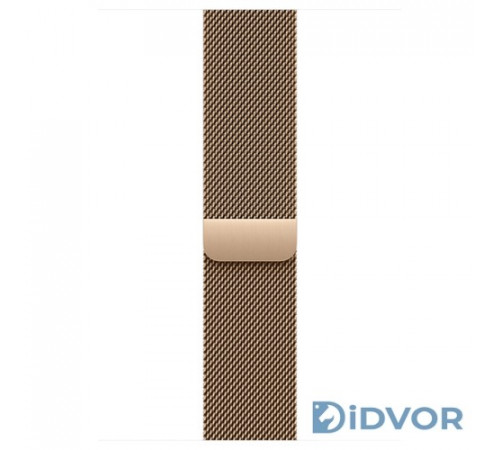 Apple Watch Series 11 (GPS+Cellular) 42mm Gold Titanium Case with Gold Milanese Loop