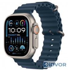 Смарт-часы Apple Watch Ultra 2 (2023) 49mm Titanium Case with Ocean Band Blue (Синий)
