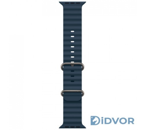 Apple Watch Ultra 2 (2023) 49mm Titanium Case with Ocean Band Blue