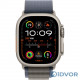Apple Watch Ultra 2 (2023) 49mm Titanium Case with Alpine Loop Blue
