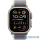Apple Watch Ultra 2 (2023) 49mm Titanium Case with Trail Loop Green/Gray