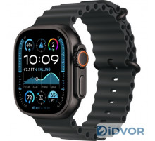 Смарт-часы Apple Watch Ultra 2 (2024) 49mm Black Titanium Case with Ocean Band Black (Черный)