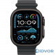 Apple Watch Ultra 2 (2024) 49mm Black Titanium Case with Ocean Band Black