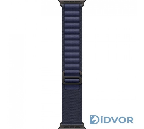 Apple Watch Ultra 2 (2024) 49mm Black Titanium Case with Alpine Loop Navy