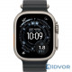 Apple Watch Ultra 3 (2025) 49mm Natural Titanium Case with Ocean Band Black