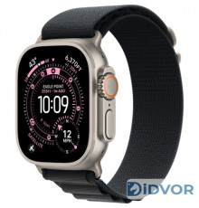 Смарт-часы Apple Watch Ultra 3 (2025) 49mm Natural Titanium Case with Alpine Loop Black (Черный)