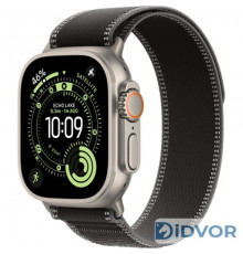 Смарт-часы Apple Watch Ultra 3 (2025) 49mm Natural Titanium Case with Trail Loop Black/Charcoal (Черный/Угольный)