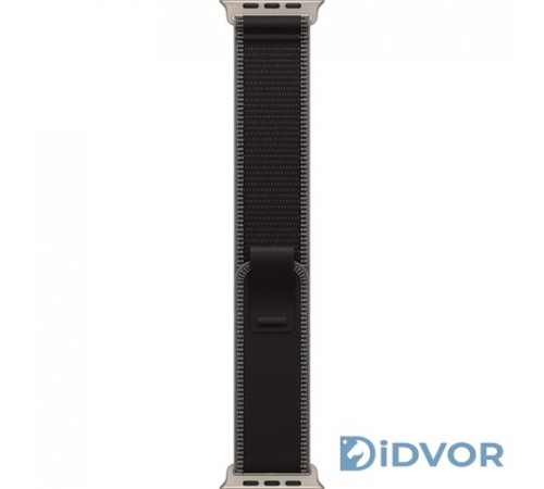 Apple Watch Ultra 3 (2025) 49mm Natural Titanium Case with Trail Loop Black/Charcoal