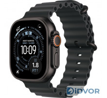 Смарт-часы Apple Watch Ultra 3 (2025) 49mm Black Titanium Case with Ocean Band Black (Черный)