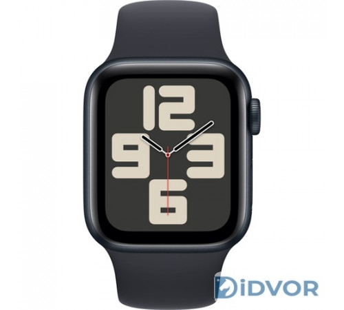 Apple Watch SE 2 (GPS) 40mm Midnight Aluminum Case with Midnight Sport Band