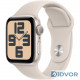Apple Watch SE 2 (GPS) 44mm Starlight Aluminum Case with Starlight Sport Band