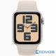 Apple Watch SE 2 (GPS) 44mm Starlight Aluminum Case with Starlight Sport Band