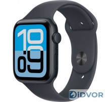 Смарт-часы Apple Watch SE 3 (GPS) 40mm Midnight Aluminum Case with Midnight Sport Band (Темная ночь)