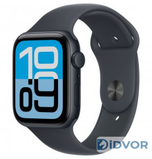Смарт-часы Apple Watch SE 3 (GPS) 40mm Midnight Aluminum Case with Midnight Sport Band (Темная ночь)