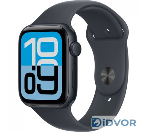 Apple Watch SE 3 (GPS) 40mm Midnight Aluminum Case with Midnight Sport Band
