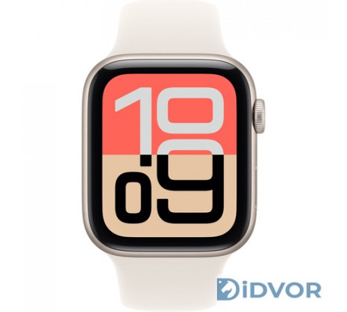 Apple Watch SE 3 (GPS) 40mm Starlight Aluminum Case with Starlight Sport Band