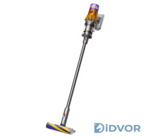 Беспроводной пылесос Dyson V12 Detect Slim Absolute SV46 Yellow/Nickel (Жёлтый/Никель)