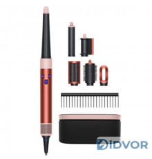 Стайлер Dyson Airwrap Complete Long HS08 id Strawberry Bronze/Blush Pink (Бронзовый/Розовый)
