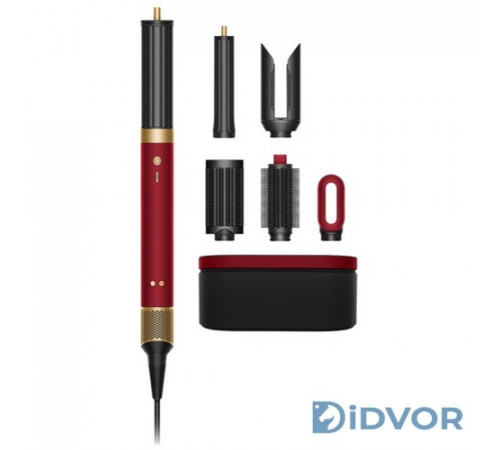 Dyson Airwrap Co-anda2x HS09 multi-styler and dryer - Straight+Wavy Red Velvet/Gold