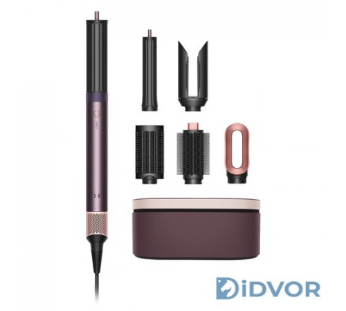 Dyson Airwrap Co-anda2x HS09 multi-styler and dryer - Straight+Wavy Jasper Plum