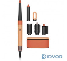 Стайлер Dyson Airwrap Complete Long HS08 id Straight+Wavy Ceramic Apricot/Topaz (Абрикосовый/Топаз)