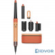 Dyson Airwrap Complete Long HS08 id Straight+Wavy Ceramic Apricot/Topaz