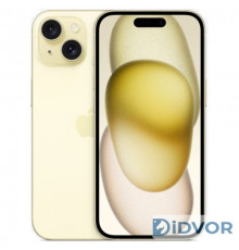 Смартфон Apple iPhone 15 256GB Yellow (Желтый) SIM+eSIM