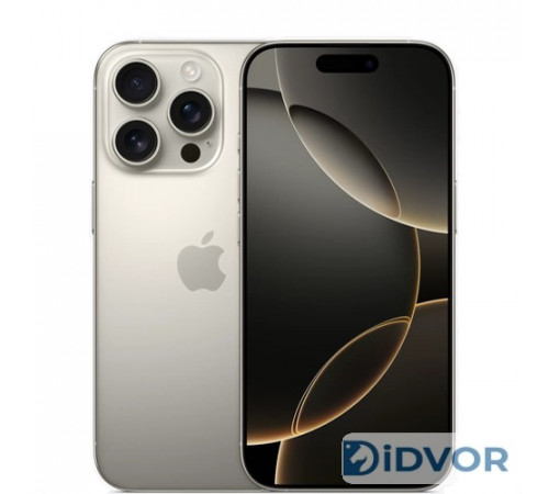 Apple iPhone 16 Pro 512Gb Natural Titanium (Натуральный Титан) SIM+eSIM