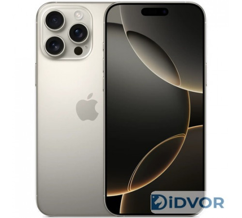 Apple iPhone 16 Pro Max 256Gb Natural Titanium (Натуральный Титан) SIM+eSIM