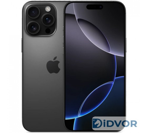 Apple iPhone 16 Pro Max 512Gb Black Titanium (Черный Титан)