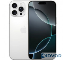 Смартфон Apple iPhone 16 Pro Max 1Tb White Titanium (Белый Титан) SIM+eSIM
