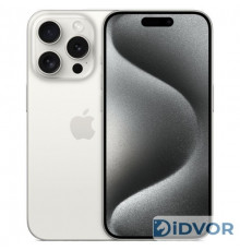 Смартфон Apple iPhone 15 Pro 128GB White Titanium (Белый Титан) SIM+eSIM